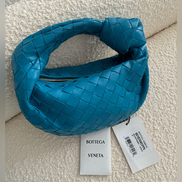 BOTTEGA VENETA Blue mini Jodi Bag - Picture 10 of 13